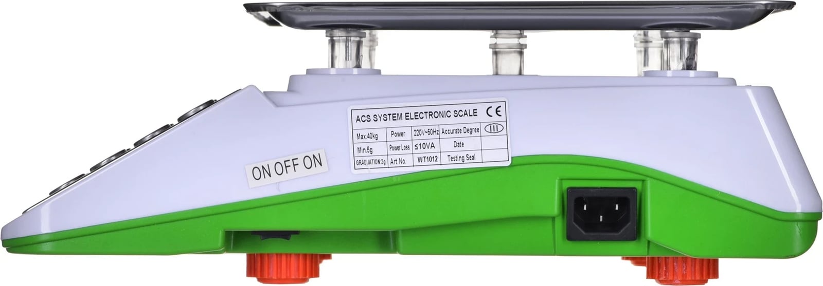 Peshore elektronike Wagi Tarczyn WT-1012, e bardhë