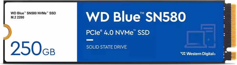 SSD WD Blue SN580 2TB M.2 PCI Express 4.0