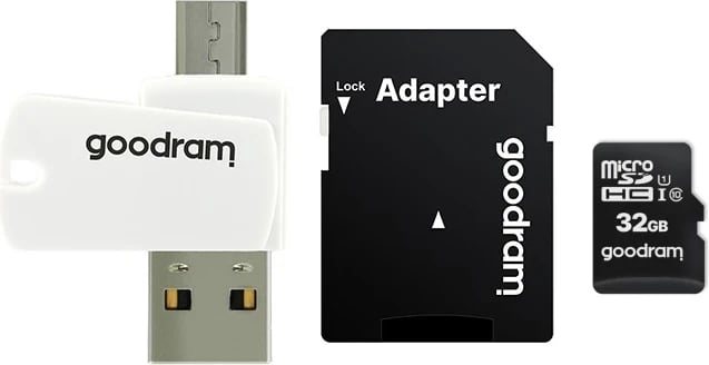 Kartë memorie GOODRAM Micro SDHC, 32GB