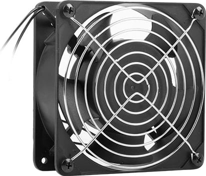 Ventilator Lanberg për Dollapë Varëse 120mm, ngjyrë e zezë