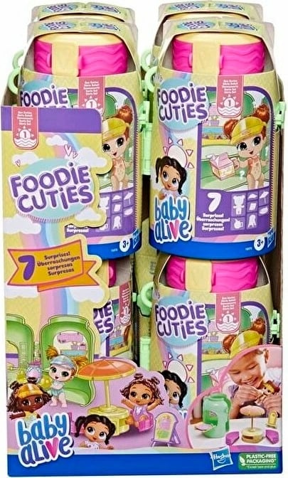 Lojëra për fëmijë Baby Alive Foodie Cuties Surprise Flask - F6970