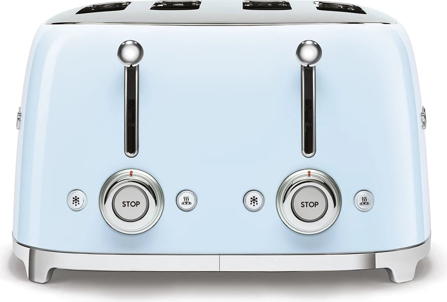 Thekëse buke SMEG TOASTER 4X4 50´, 2000W, i kaltër