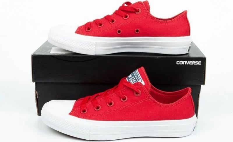 Atlete për femra dhe fëmijë Converse Ct II Ox, të kuqe