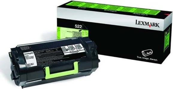 Toner Lexmark 522, Origjinal, Ngjyrë e Zezë