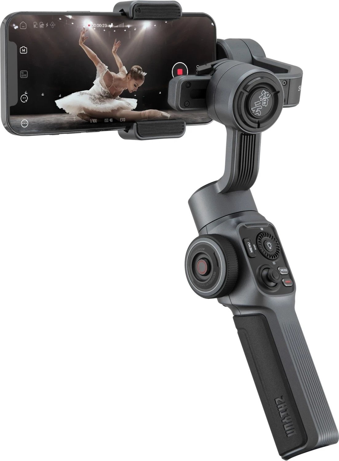 Stabilizator Zhiyun Smooth 5, për celular, ngjyrë e zezë