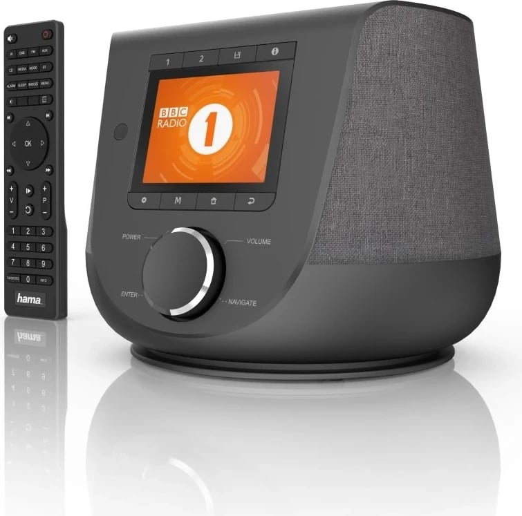 Radio me bluetooth/wireless Hama, e zezë 