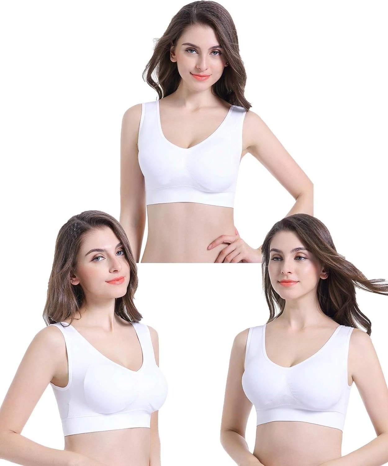 Bustier për femra Trenderrs, 3 copë