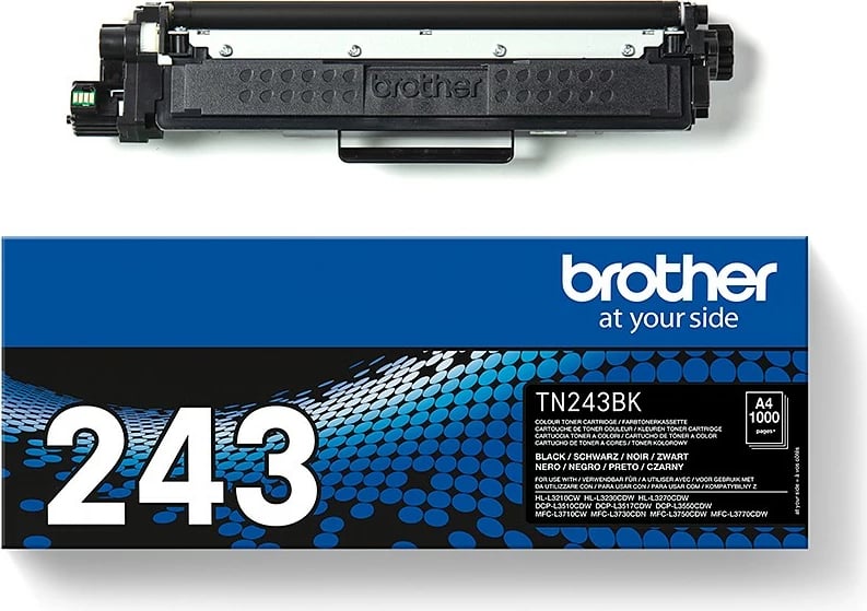 Toner Brother TN-243BK, 1000 faqe, 1 copë, E zezë