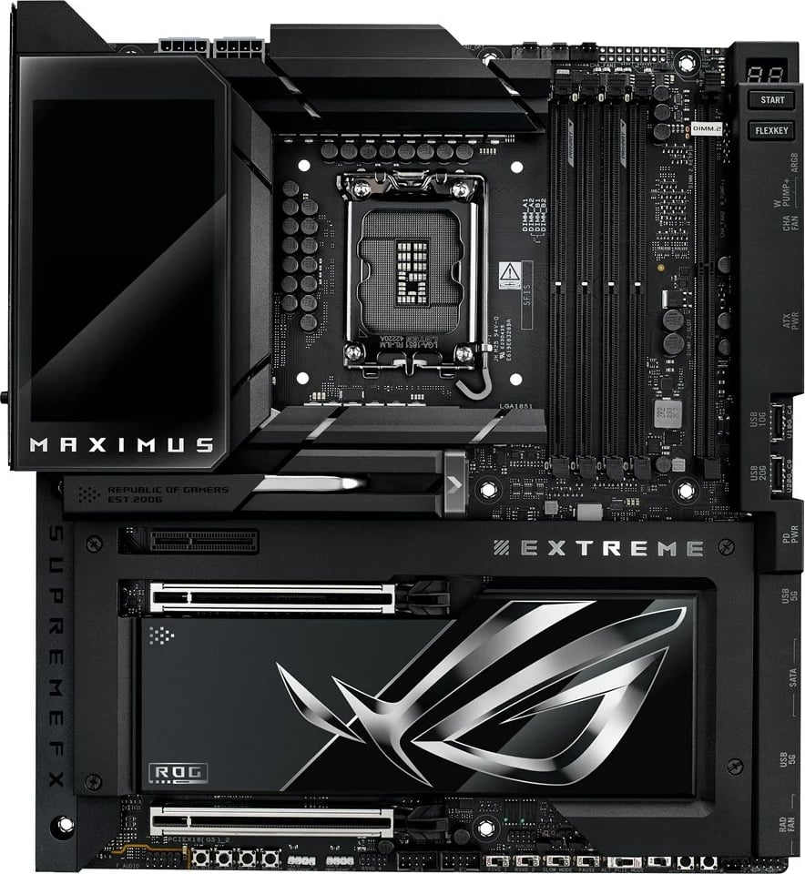 Pllakë amë ASUS ROG MAXIMUS Z890 EXTREME, Socket LGA 1851, e zezë