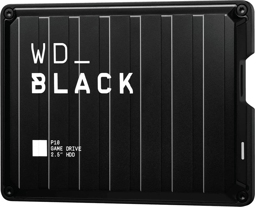 Hard disk i jashtëm WD 2TB, USB 3.2, për lojëra, i zi