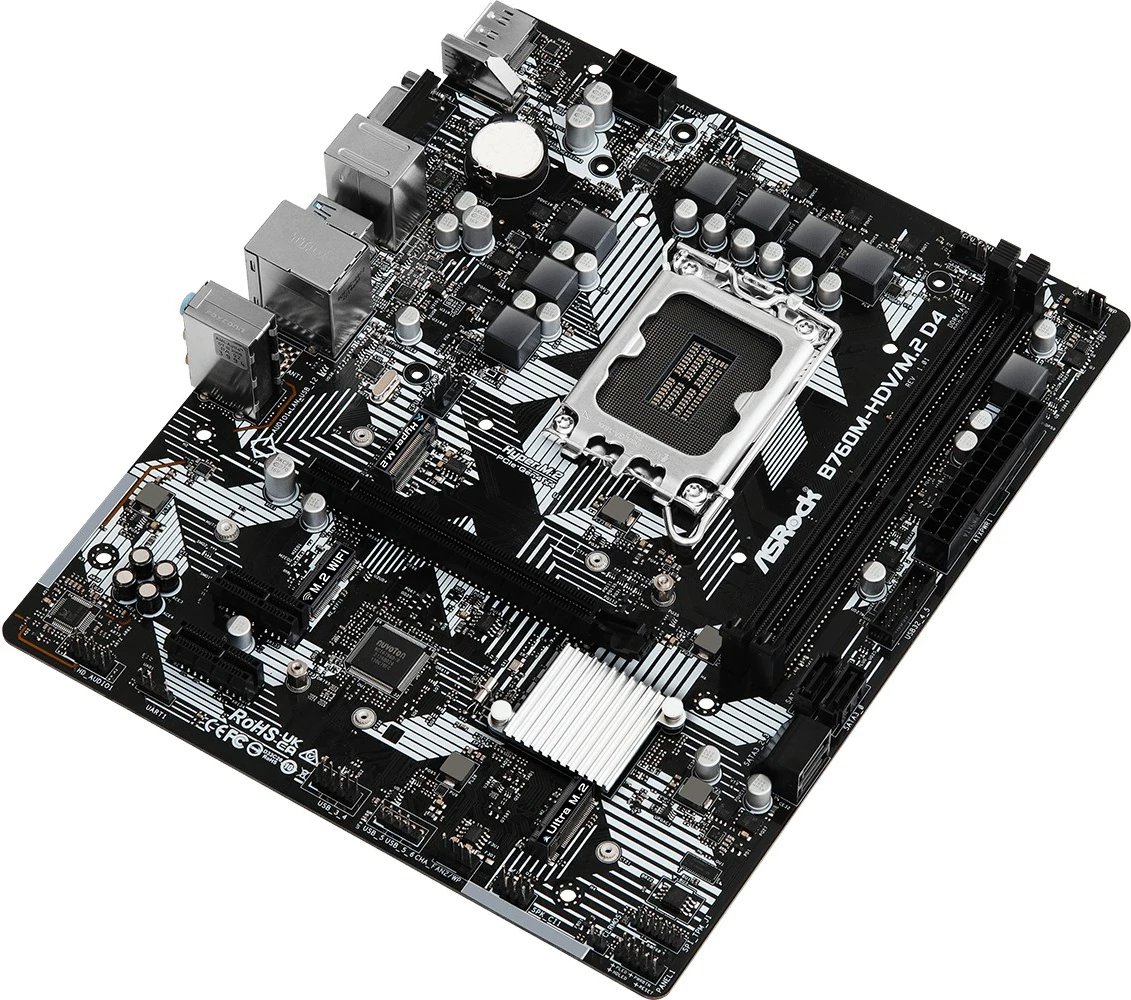 Pllakë amë Asrock B760M-HDV/M.2 D4 Intel B760