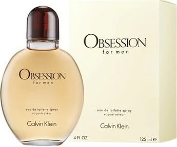 Eau De Toilette Calvin Klein, Obsession For Men, 125 ml