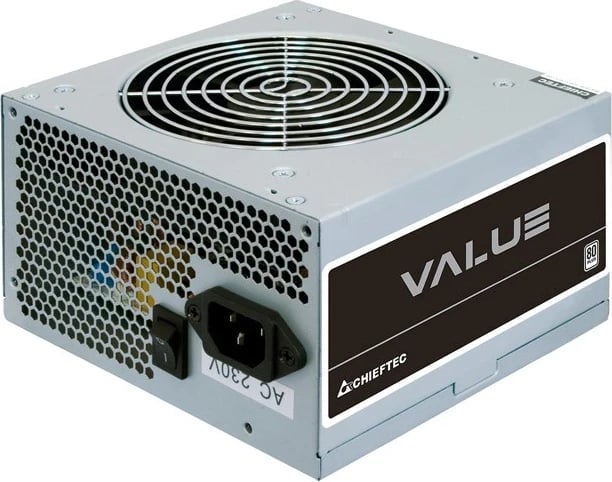 Njësia e furnizimit me energji Chieftec Value APB-400B8, 400 W, 20+4 pin ATX, PS/2, Argjendtë