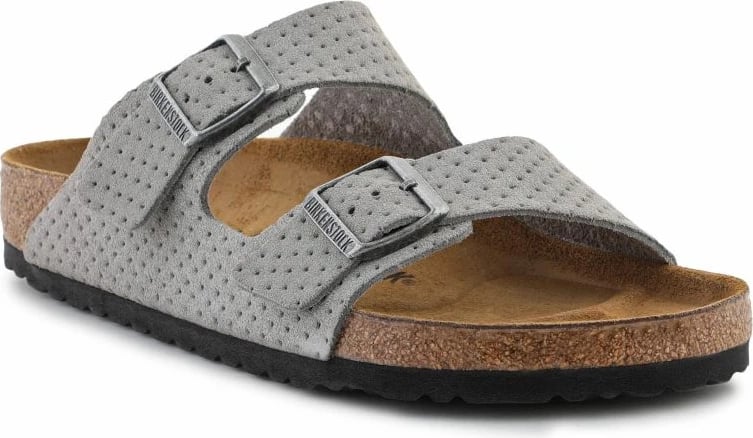 Flip-flops Birkenstock femra, gri/argjend