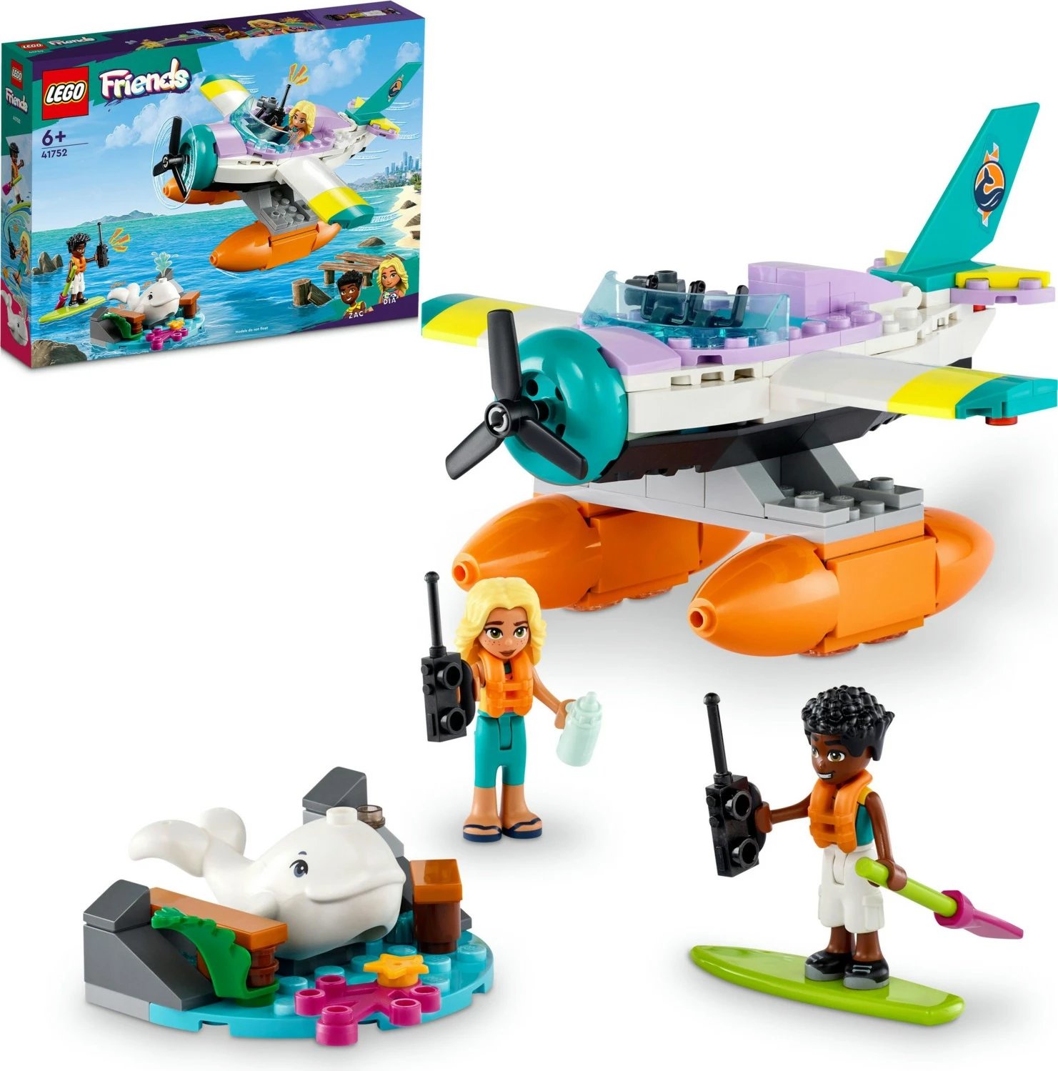 Lego Friends aeroplan shpëtimi 41752, për vajza