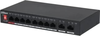 Switch DAHUA PoE PFS3010-8ET-96-V2, Gigabit Ethernet, i zi