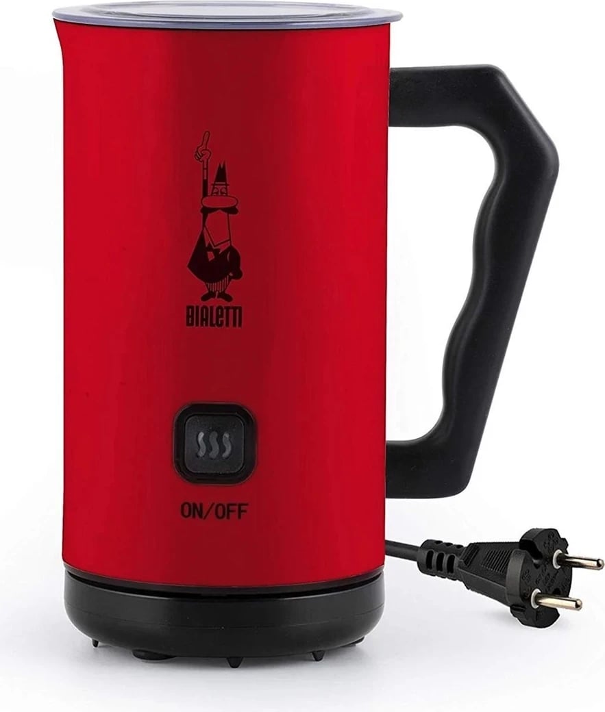 Frother automatik për qumësht Bialetti MKF02, në ngjyrë të kuqe