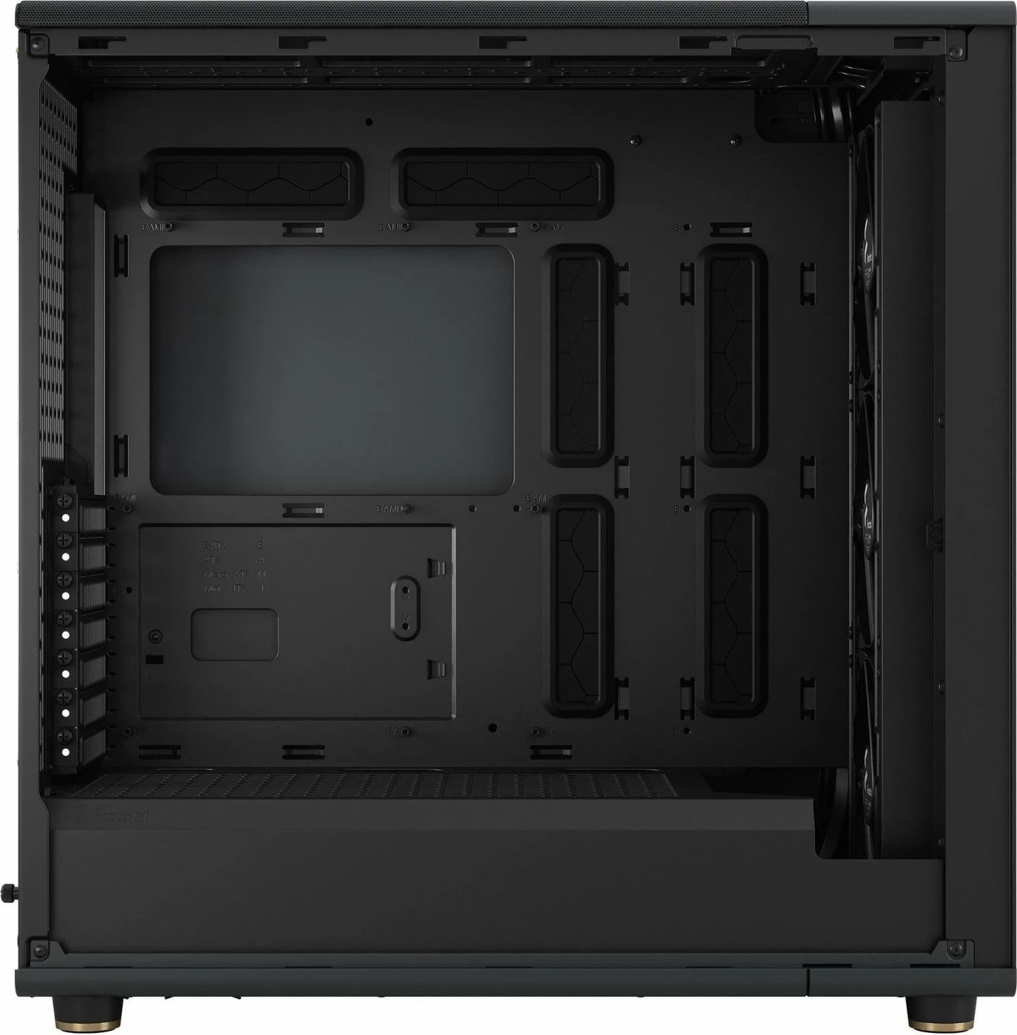 Kasë Fractal Design North XL Charcoal TG, Midi Tower, e zezë