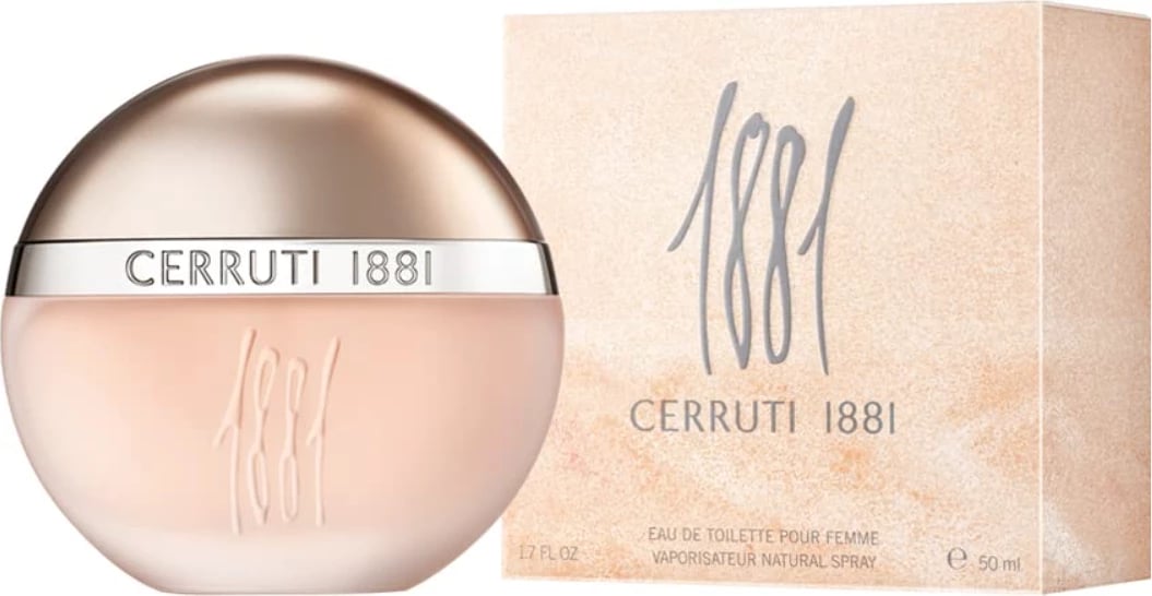 Eau de Toilette Cerruti 1881 Femme, 50ml