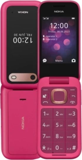 Telefoni Nokia 2660 4G, Dual SIM, Rozë