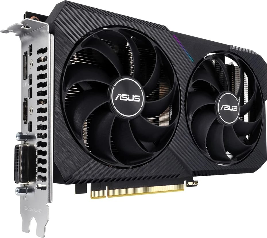 Kartë grafike ASUS Dual -RTX3050-O8G-V2 NVIDIA GeForce RTX 3050 8 GB GDDR6