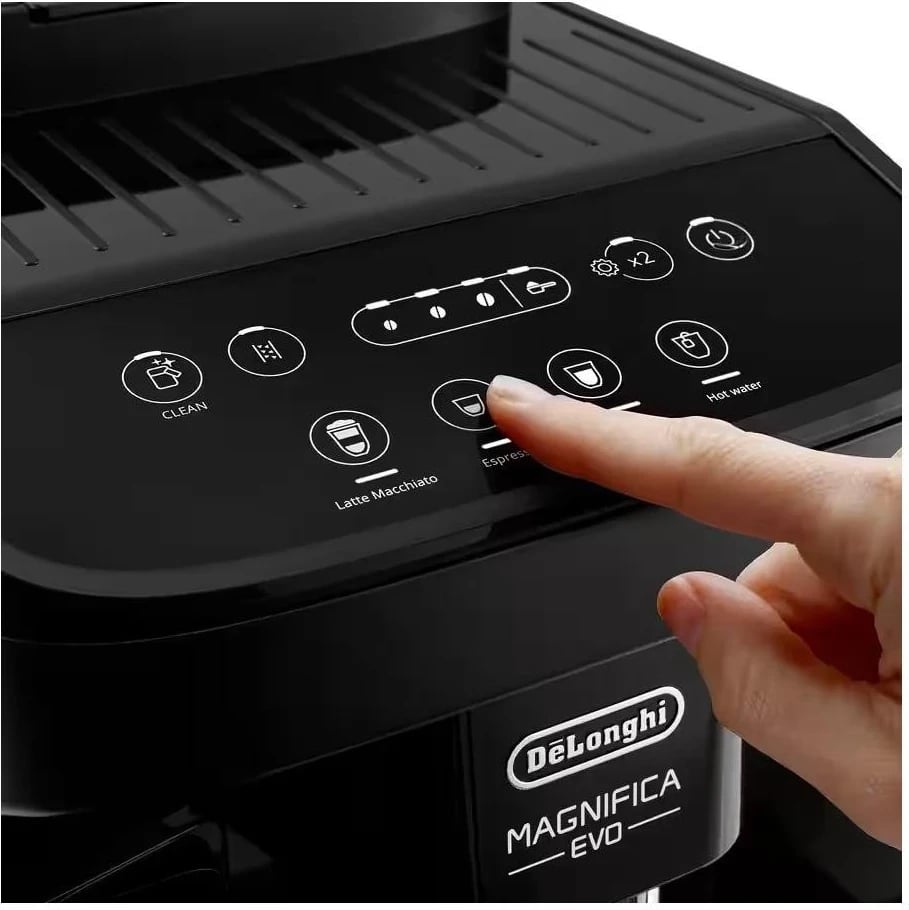 Aparat për kafe DeLonghi, Magnifica Evo, i zi