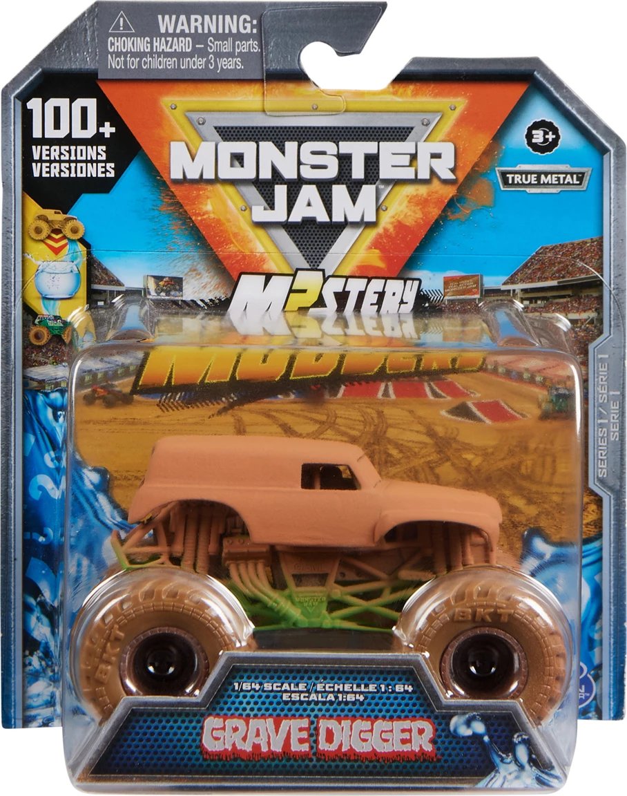 Monster Jam Mystery Mudders 1:84 Scale Car (Styles Vary)