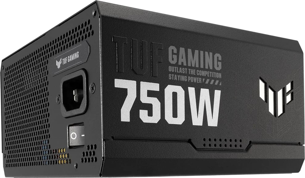 Furnizues i energjisë ASUS TUF Gaming 750W Gold, 20+4 pin ATX, i zi