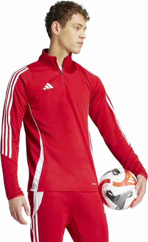 Duks për stërvitje futbolli për meshkuj adidas Tiro 24, i kuq