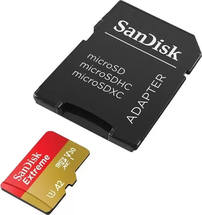 Kartë e memories SanDisk, microSDXC Extreme, 64GB