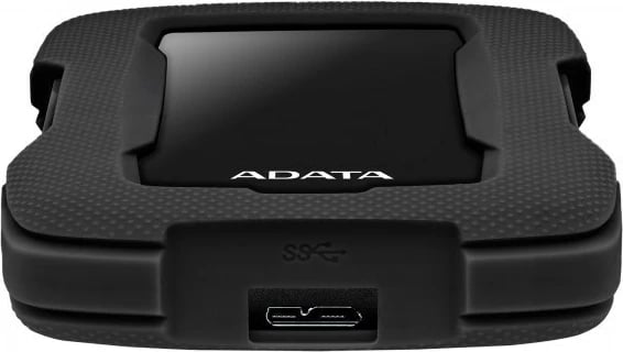 Disk HDD Adata HD330, 2TB, e zezë