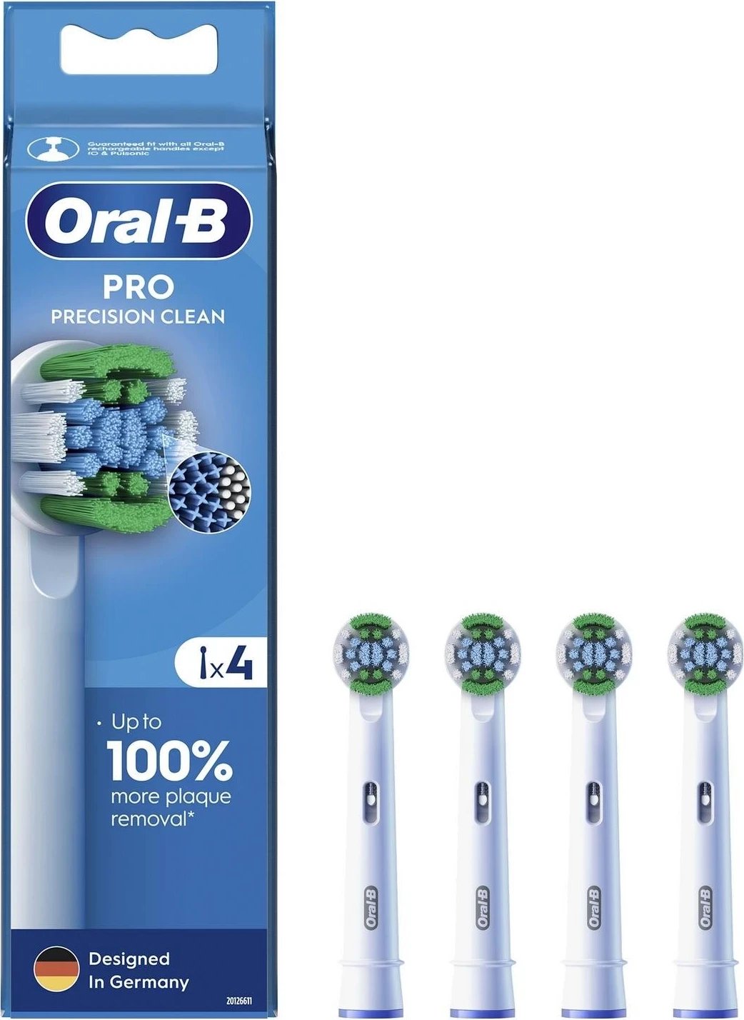 Koka të furçës Oral-B EB20 Precision Clean, të bardha