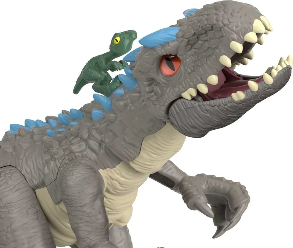 Lodër dinosaur Fisher-Price Imaginext Jurassic World Thrashing Indominus Rex, shumëngjyrëshe