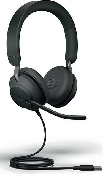 Headset Jabra Evolve2 40 SE, Wired, Calls/Music, 20 - 20000 Hz, 188 g, Black