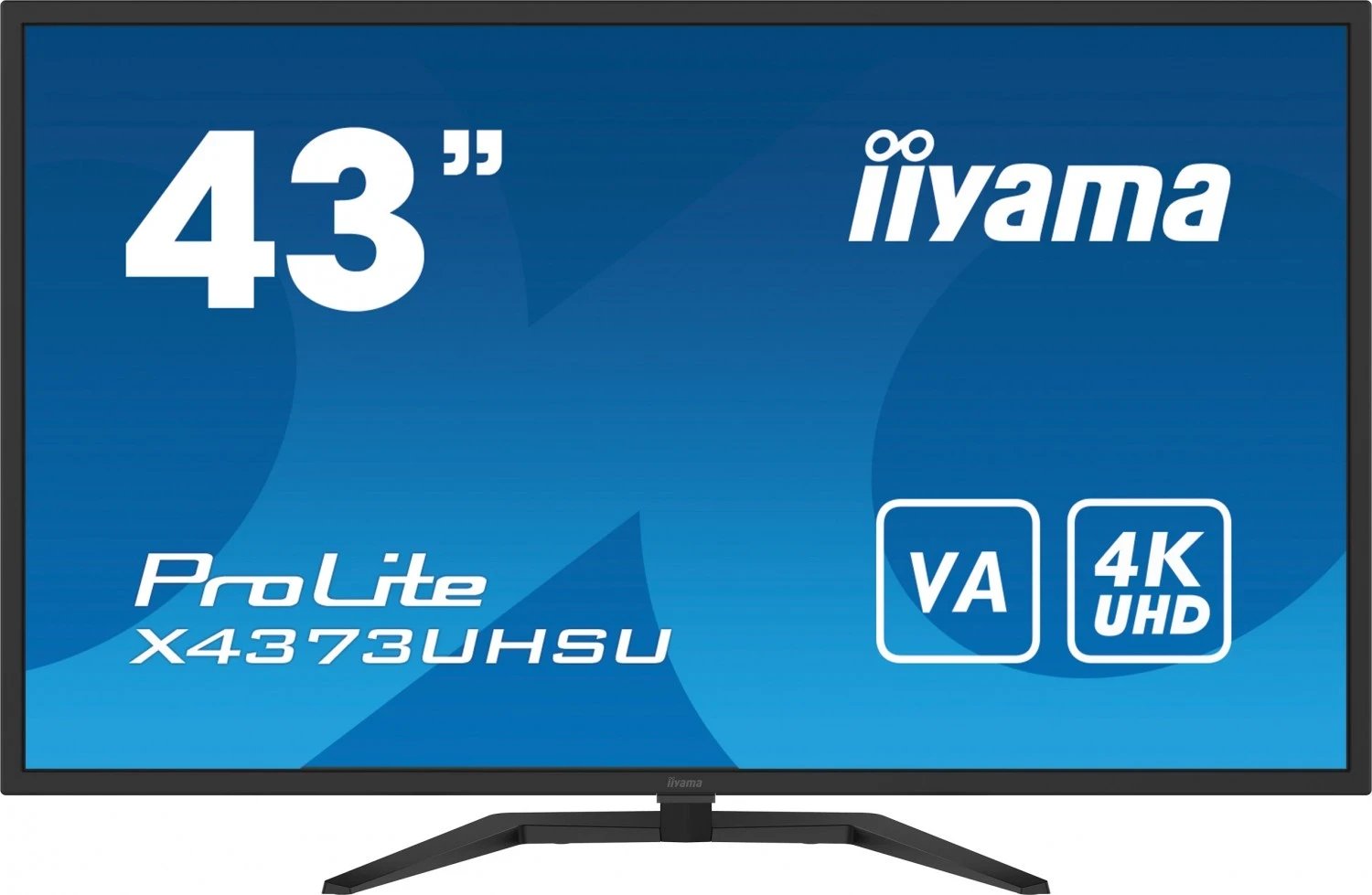 Monitor iiyama ProLite X4373UHSU-B1, 43", 4k Ultra HD, i zi