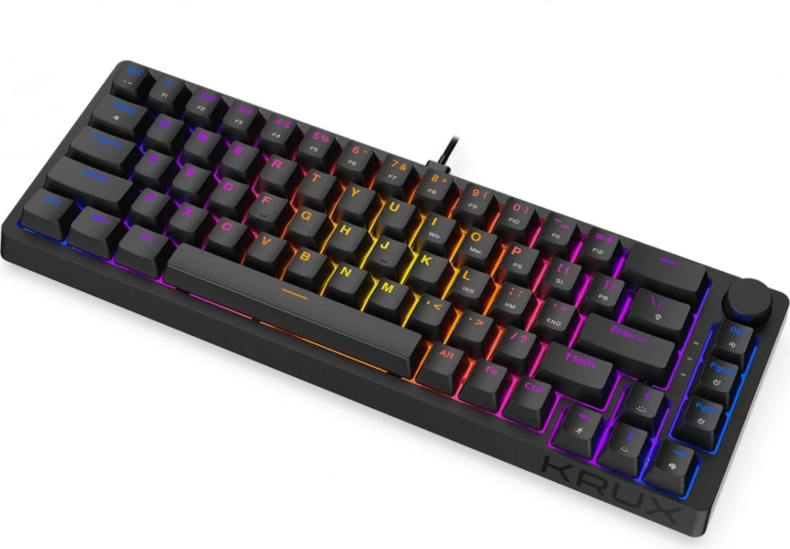 Tastierë gaming KRUX ATAX Pro e zezë