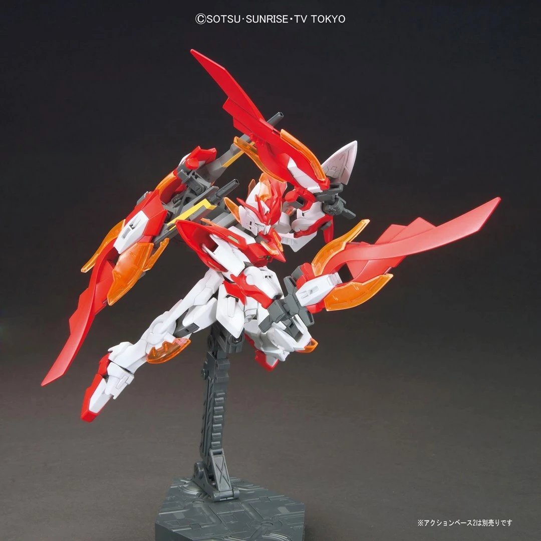 Figurë koleksionuese Bandai HGBF Wing Gundam Zero Honoo, Multikolor