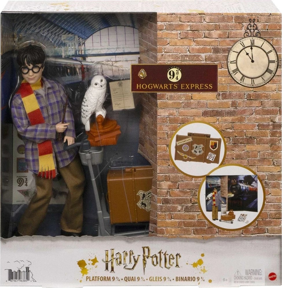 Set lojërash Harry Potter Platform 9 3/4, MATTEL, Multi