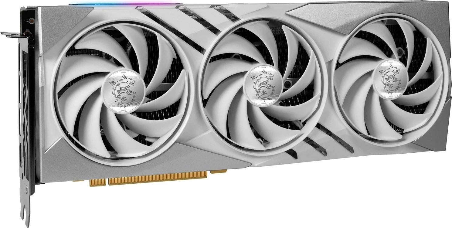 Kartë Grafike MSI GeForce RTX 4070 SUPER GAMING X SLIM WHITE 12GB DLSS 3