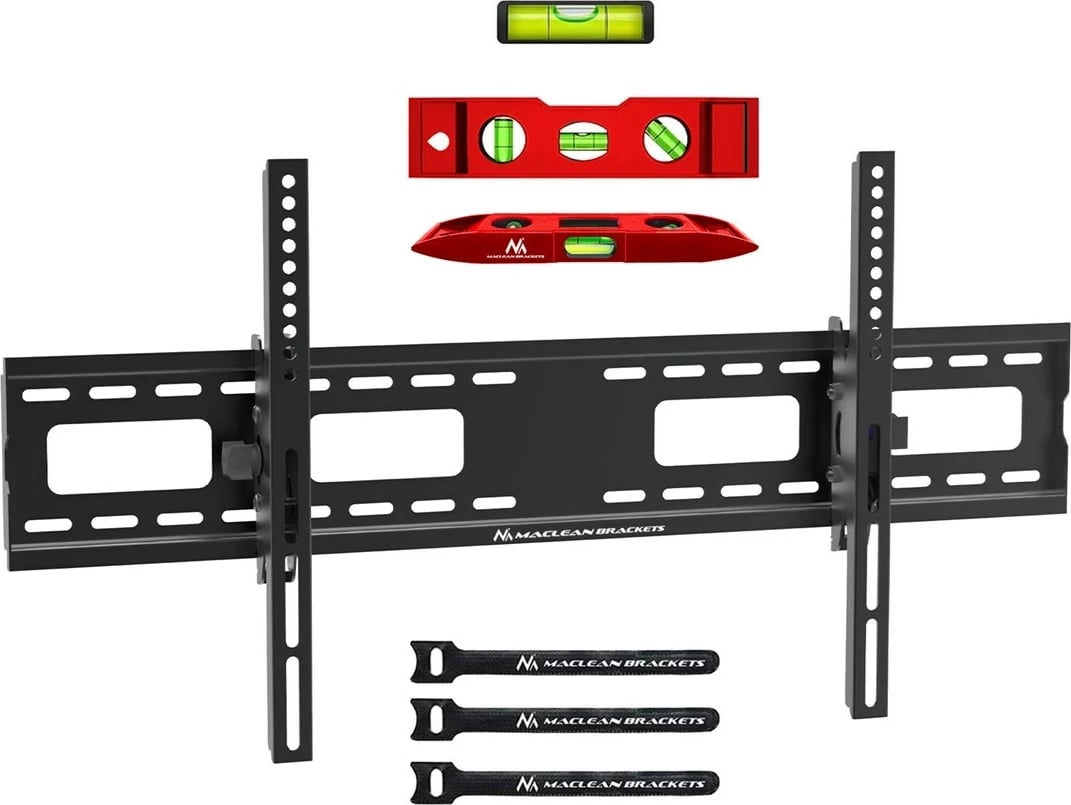 Mbajtës muri për TV Maclean MC-422, 43"-100", i zi