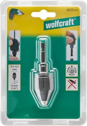 Adapter Wolfcraft 2625000, Çelik, E zezë