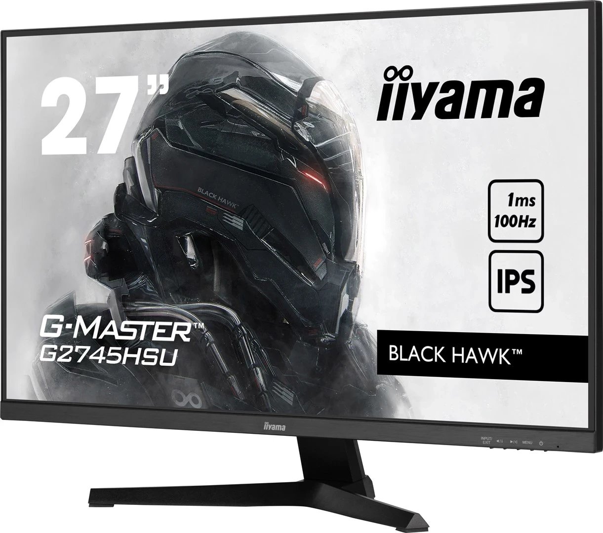 Monitor për lojëra iiyama G-MASTER, 27 inç, Full HD LED, i zi