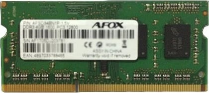 RAM Memorje AFOX SO-DIMM DDR3 8GB, 1333 MHz LV 1,35V