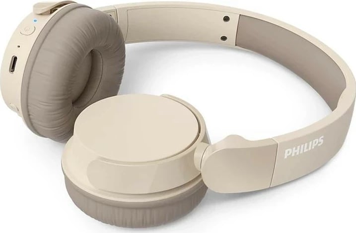 Kufje Philips TAH3209, Bluetooth 5.3, Bezhë