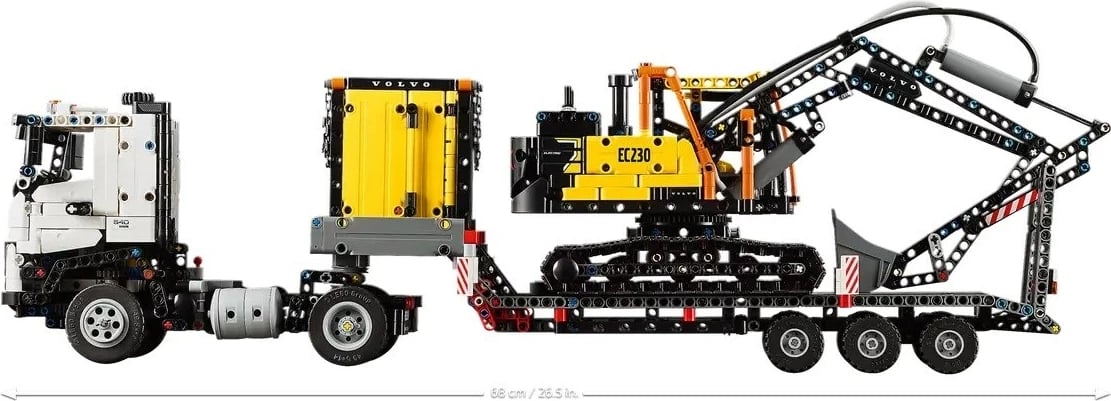 Set Lego Technic 42175 Volvo FMX Truck & EC230 Electric Excavator