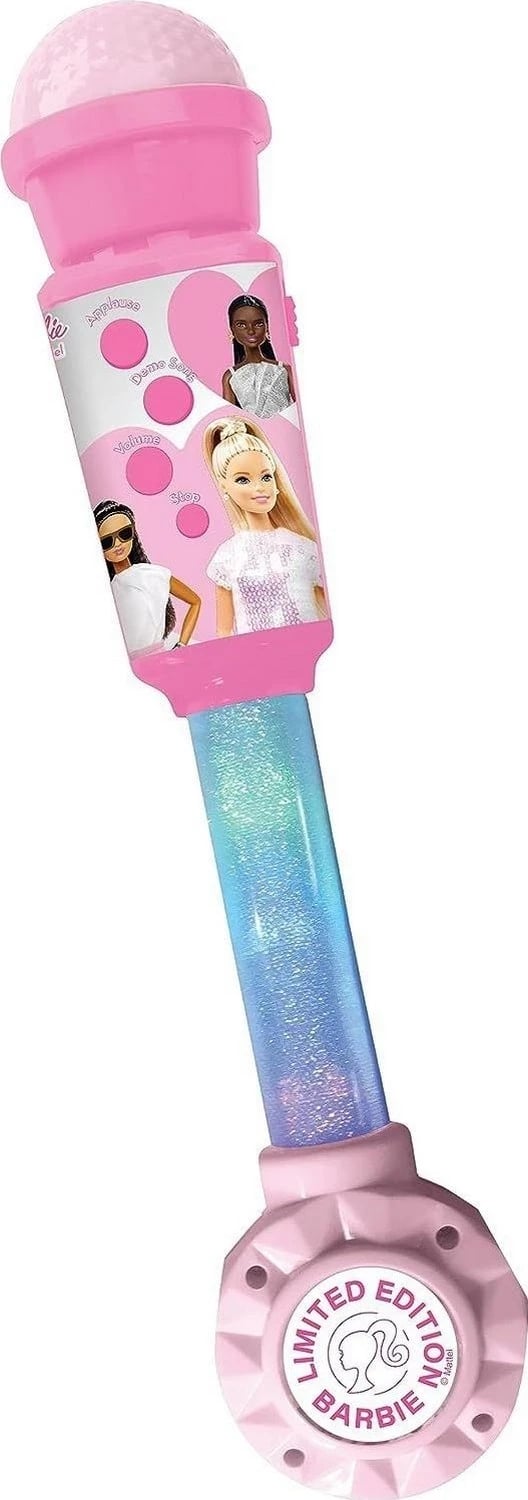 Mikrofon Lexibook Barbie Trendy me dritë dhe altoparlant