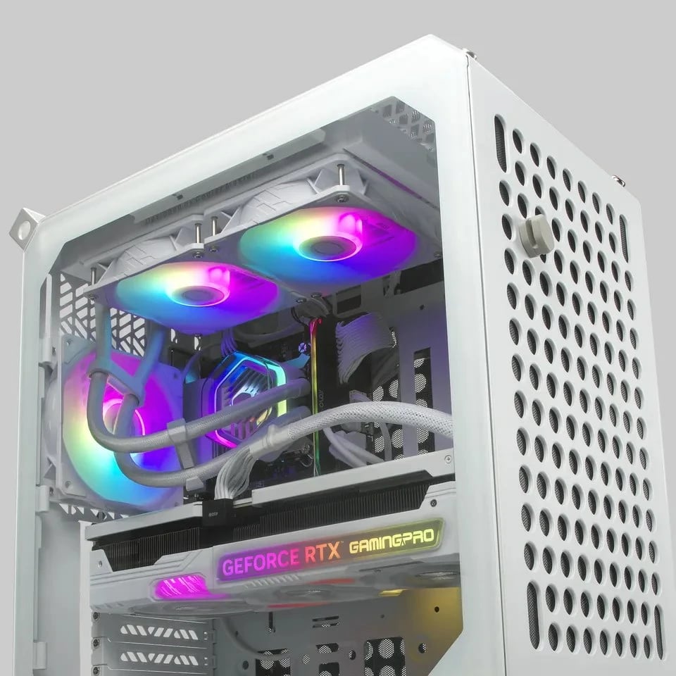 Ftohës procesori Cooler Master MasterLiquid 240 Atmos ARGB, Bardhë