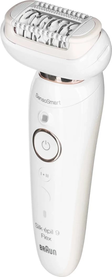 Epilator Braun SILK-EPIL 9 FLEX SES 9003 3D, Bardhë