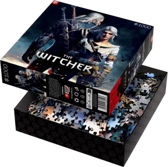 Puzzle Geralt & Ciri 1000 copë, Cenega Publishing, Multikolor