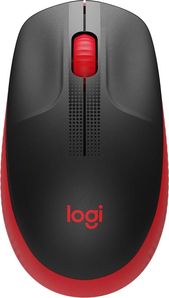 Maus Logitech M190, wireless, i zi/kuq